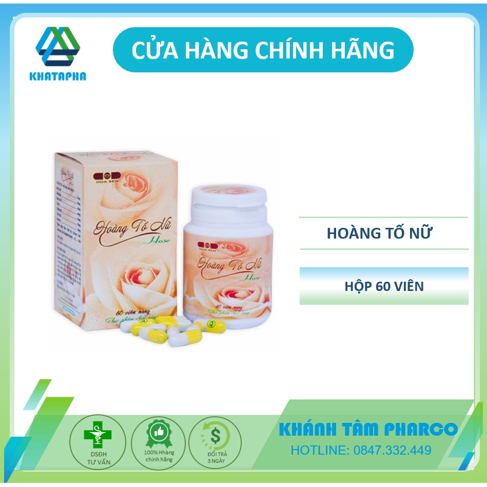 Hoàng Tố Nữ - Giảm khí hư, huyết trắng