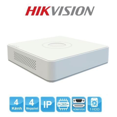 Đầu ghi hình camera IP 4 kênh HIKVISION NVR DS-7104NI-Q1 kết nối cho camera Ezviz vào đầu này