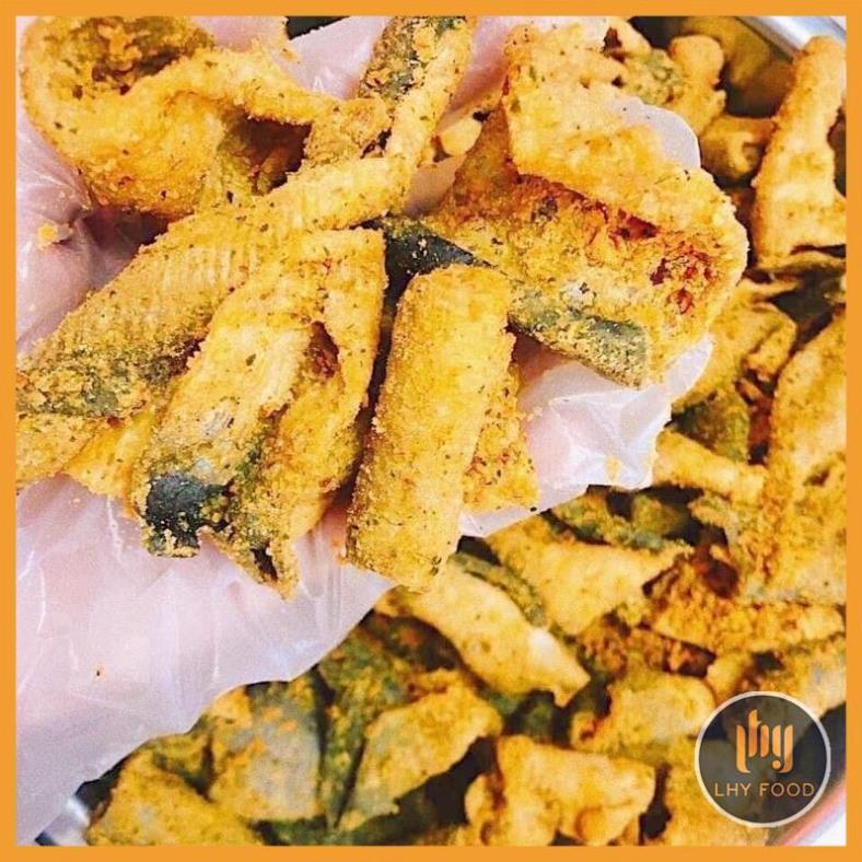 Da Cá Lắc Trứng Muối 🍟FREESHIP🍟 chiên giòn 180g LHYFOOD Da cá trứng muối giòn, Đồ ăn vặt Snacks Hà Nội ngon rẻ