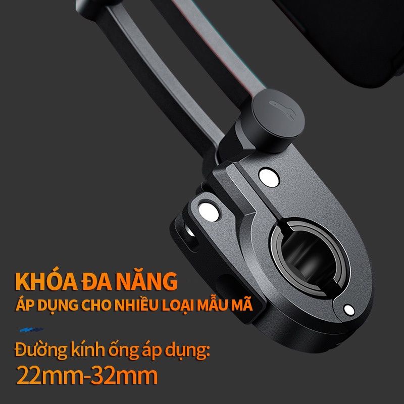 Giá Đỡ Điện Thoại Gắn Xe Đạp M3 chống nước  - Kẹp Điện Thoại Gắn Xe Đạp xoay