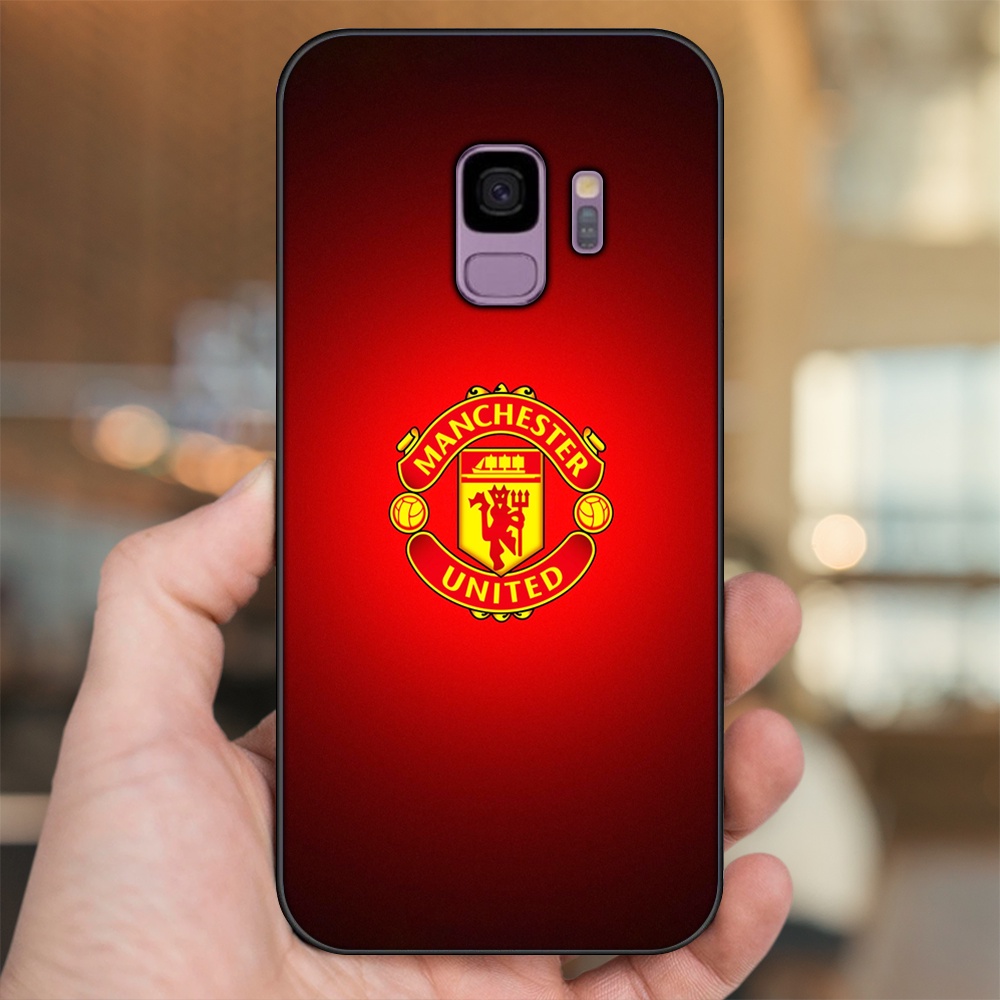 Ốp lưng Samsung S9 viền đen in hình MU Manchester United