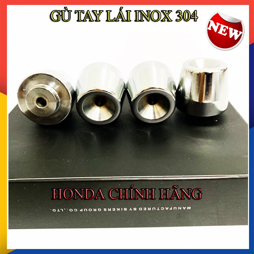 GÙ CHỐNG RUNG TAY LÁI XE MÁY 304 HONDA CHÍNH HÃNG CHO SH , PCX – GIÁ 1 CẶP