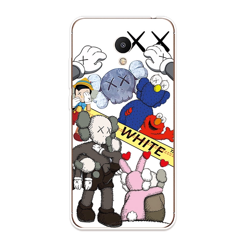 Ốp Lưng Meizu M3 M3S M5 M6 Note TPU mềm Case KAWS