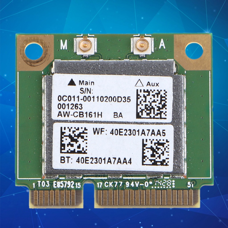 Combo Tai Nghe Bluetooth 4.0 IEEE 802.11ac Băng Tần Kép RTL8821AE Mini Pcie