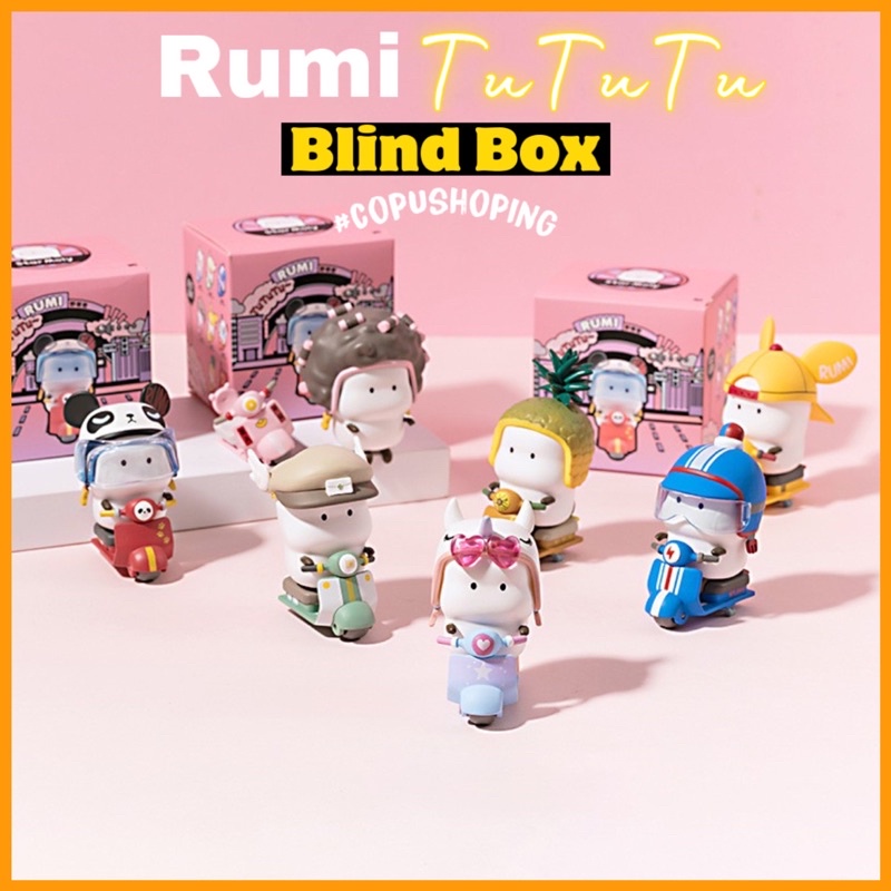 (Blind Box - Hộp mù) Mô hình Star Moly TuTu Car Rumi TUTUTU