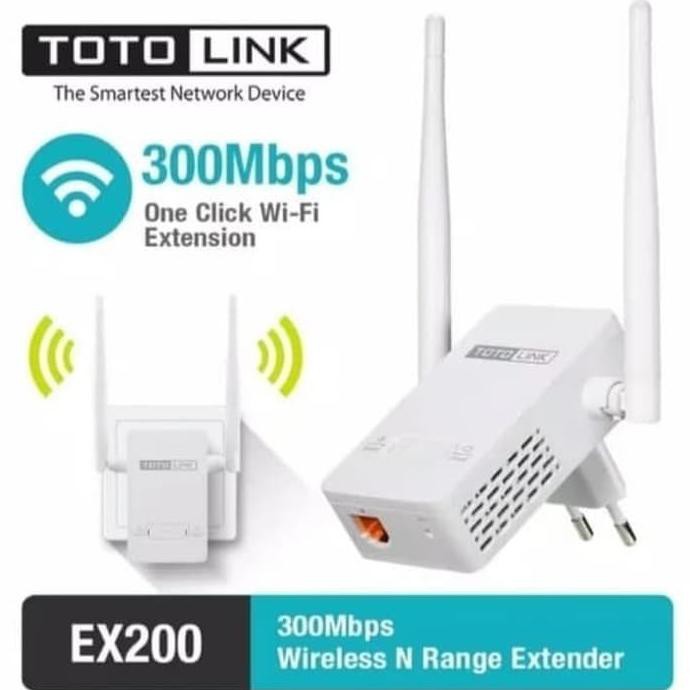 Thiết Bị Khuếch Đại Tín Hiệu Không Dây Totolink Ex200 300mbps 0512