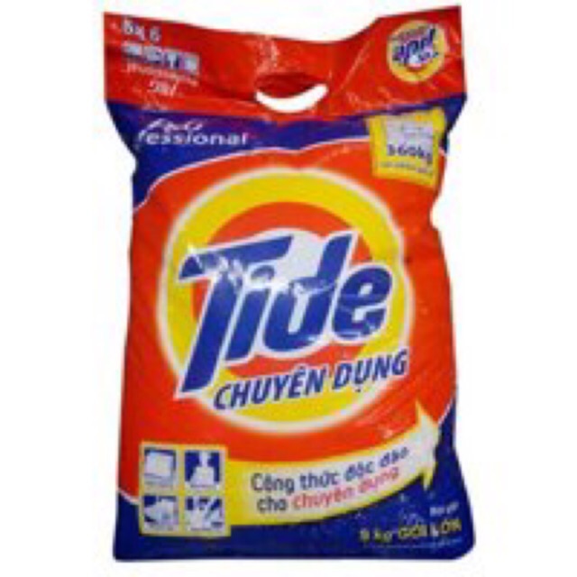 Bột giặt tide chuyên dụng 9kg