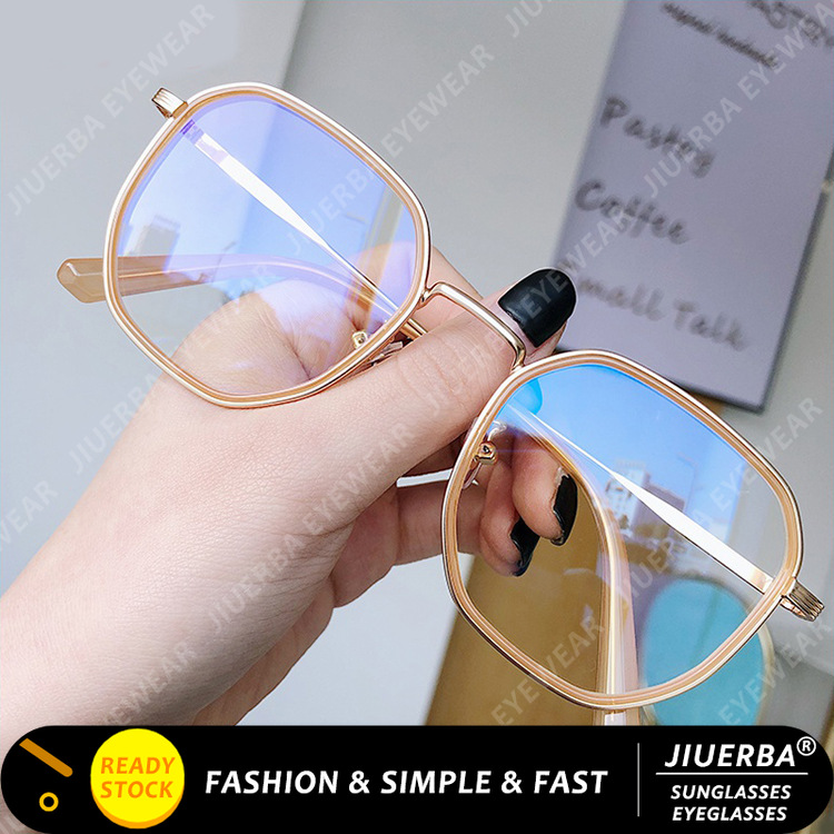 Mắt Kính Chống Bức Xạ Phong Cách Hàn Quốc Dành Cho Nữ