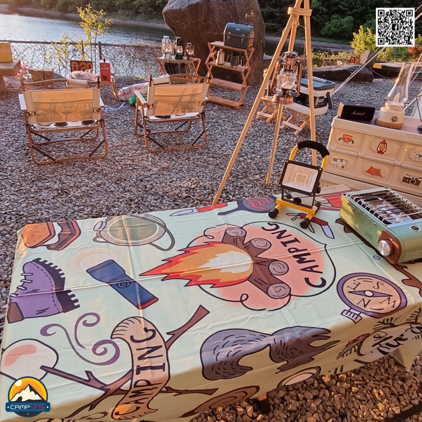 Tapestry / Tấm trang trí / Thảm dã ngoại cắm trại Polyester DS nhẹ mềm như lụa