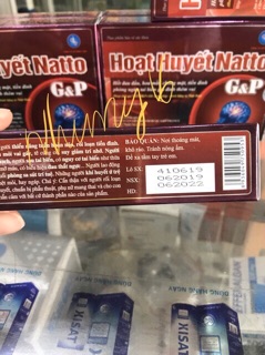hoạt huyết natto gp