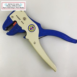 Kìm cắt và tuốt dây điện c-mart b0030