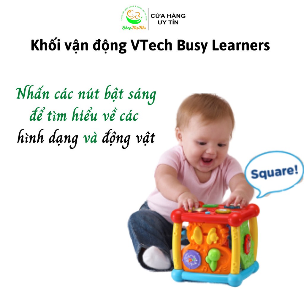 Khối vận động VTech Busy Learners Activity Cube.