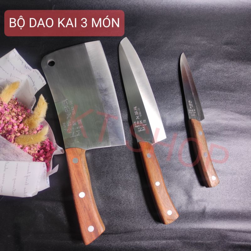 Combo bộ dao SEKI JAPAN 3 MÓN