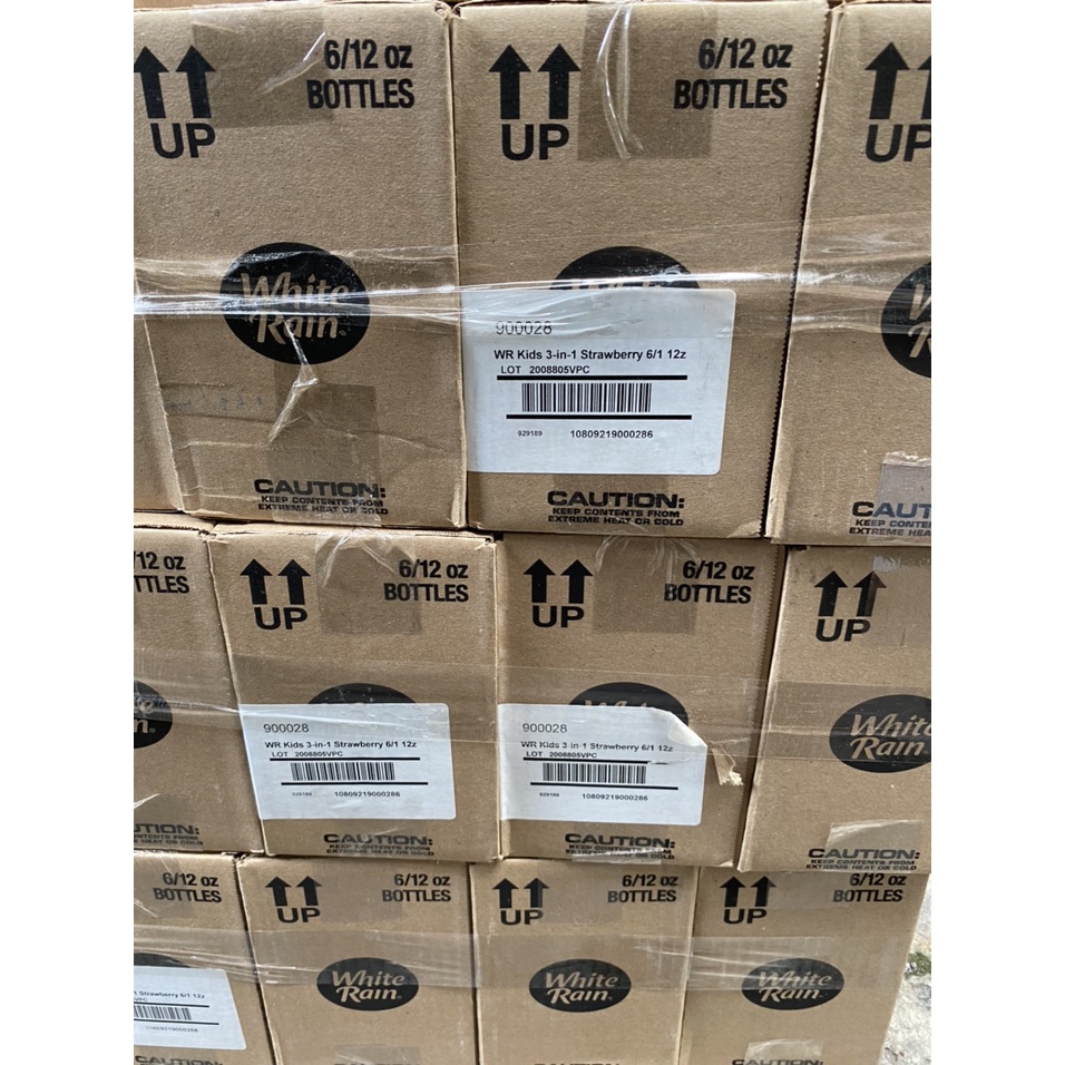 Sữa tắm gội White Rain Kids 3in1 cho em bé 354ml hương trái cây