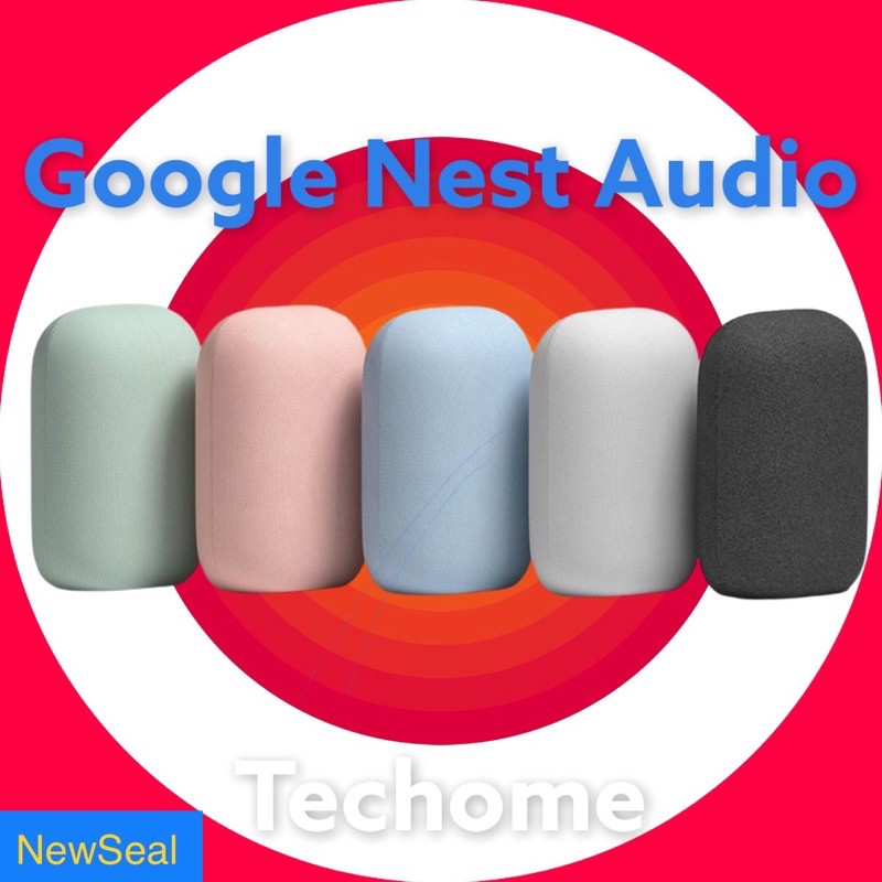 [Mã 151ELSALE hoàn 7% đơn 300K] Loa thông minh Google Nest Audio mới nguyên seal