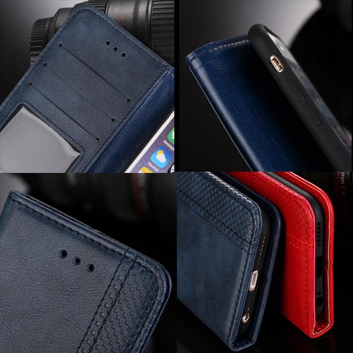 Bao da dạng ví iPhone 7, 8, 7 Plus, 8 Plus