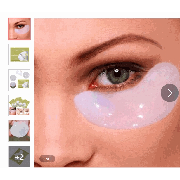 1 pairs Collagen Eye Mask Sheet Packs Crystal Anti Wrinkles