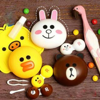 Khay đựng lens hình siêu cute
