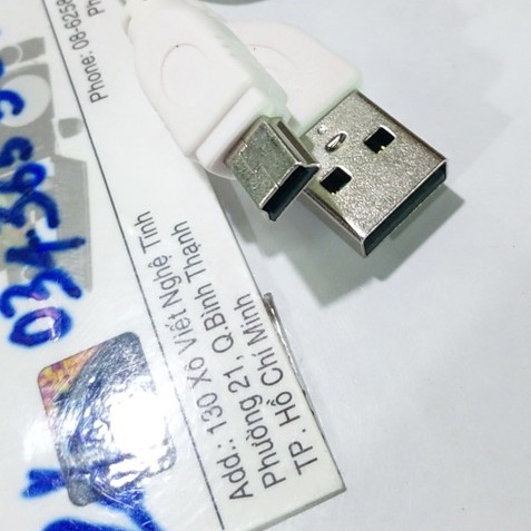 Cáp tín hiệu USB ra Mini USB_đầu kts Mp3_Hình thang