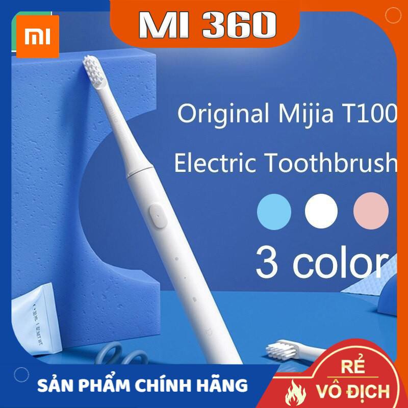 Bàn chải điện Xiaomi Mijia Sonic T100✅Bàn Chải Đánh Răng Mijia T100✅ Hàng Chính Hãng