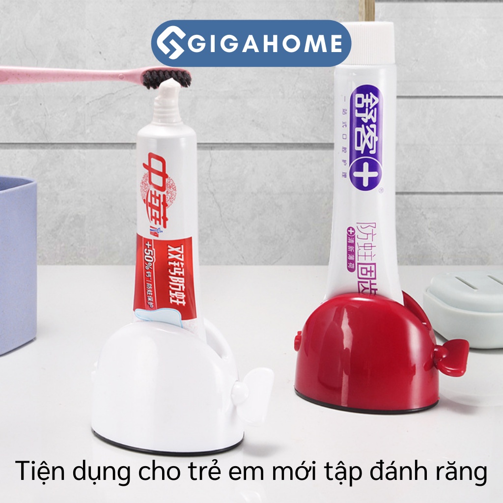 Dụng Cụ Nặn Kem Đánh Răng, Sữa Rửa Mặt GIGAHOME Bằng Nhựa, Giúp Tiết Kiệm 9450