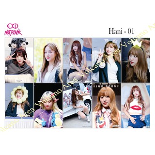 Set Sticker Hani - có nhiều mẫu hình dán Kpop