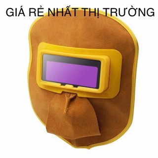 mặt nạ hàn điện tử bằng da