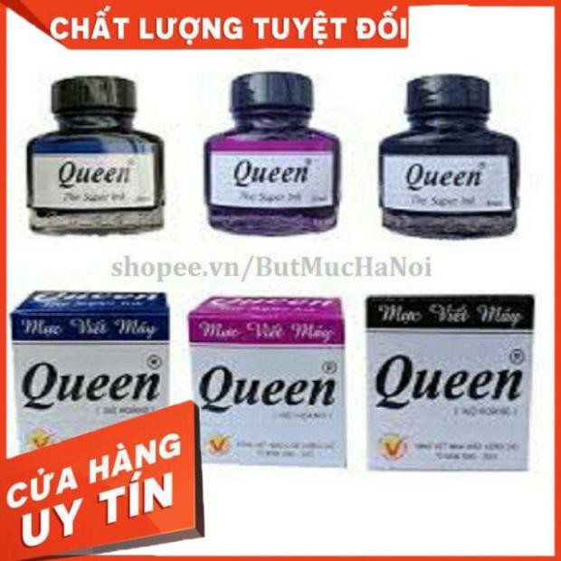 Mực bút máy viết máy QUEEN 30 ml