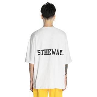 5THEWAY® /solid/ OVERSIZED TEE™ in WHITE aka Áo Thun Tay Ngắn Trắng