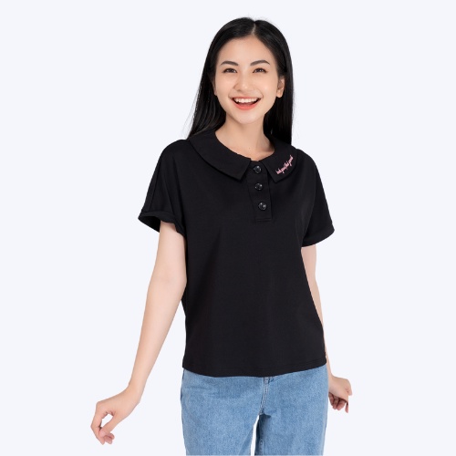 Áo Polo Yody kiểu nữ cổ sen trẻ trung thanh lịch nhiều màu thấm hút tốt APN3732