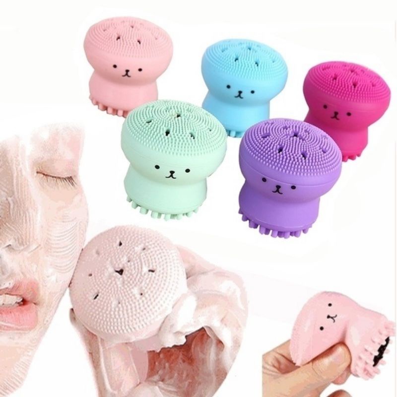 Cọ Rửa Mặt Bạch Tuộc dễ thương