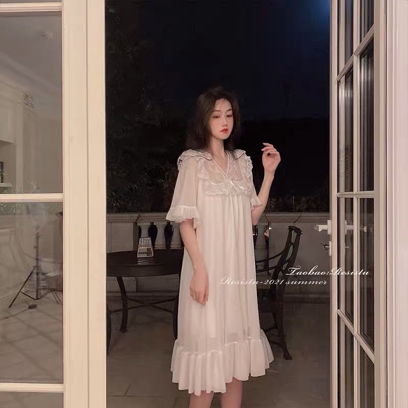 ĐẦM NGỦ CÔNG CHÚA SIÊU XINH ULZZANG