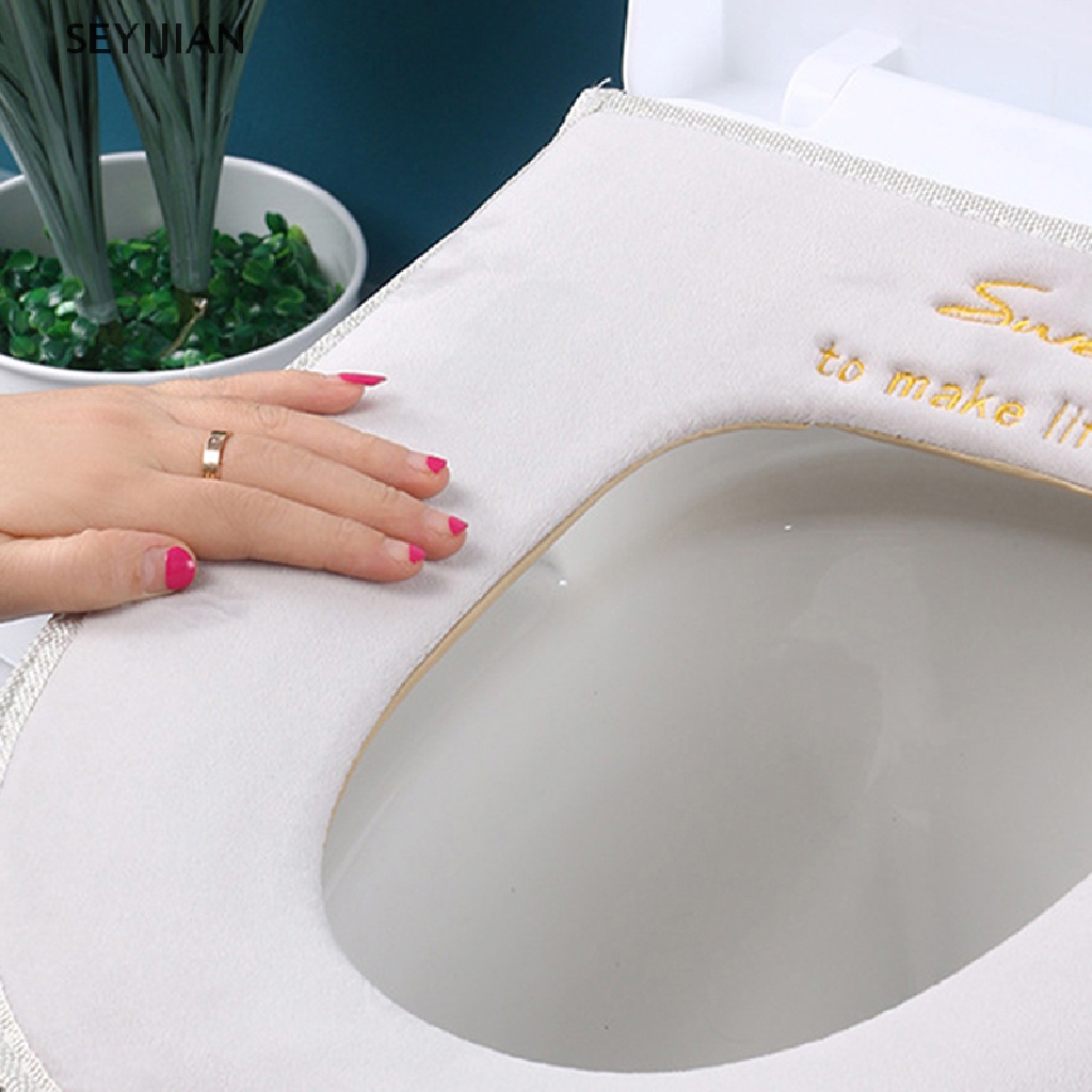Vỏ Bọc Bệ Ngồi Toilet Có Khóa Kéo Thông Dụng Cho Phòng Tắm