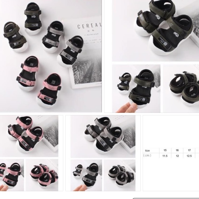 SANDAL KÍM MÕM BẢO VỆ CHÂN BÉ