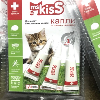 Thuốc nhỏ gáy ms kiss cho mèo con