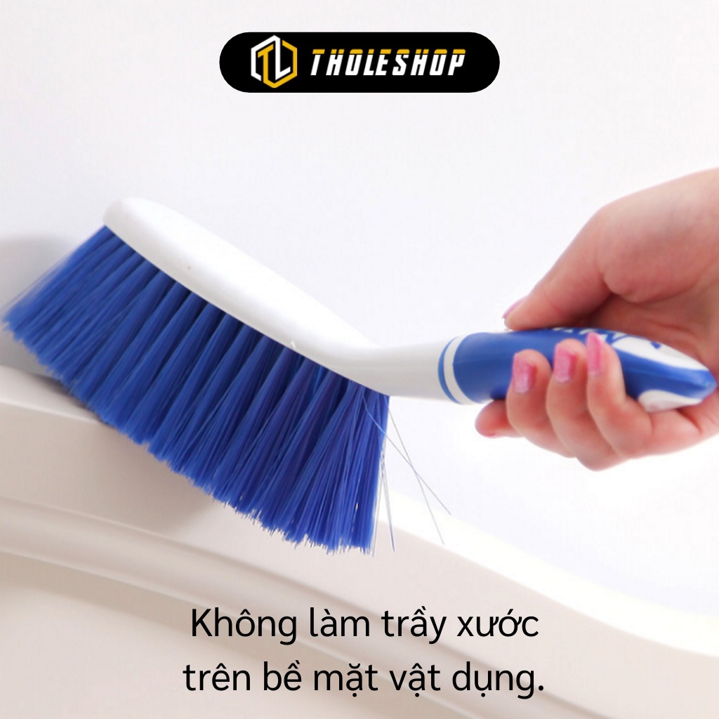 Chổi Quét Bụi - Chổi Nhựa Lông Mềm Cầm Tay Làm Sạch Mọi Nơi, Dễ Dàng Quét Sạch 4004