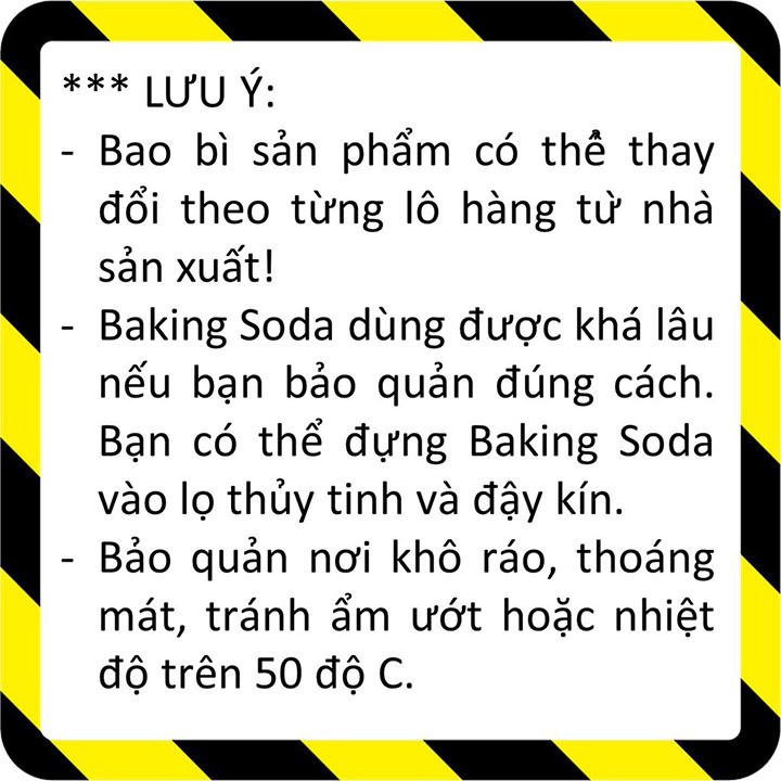 Bột Baking Soda Đa Công Dụng 454Gram Nhập Khẩu Mỹ