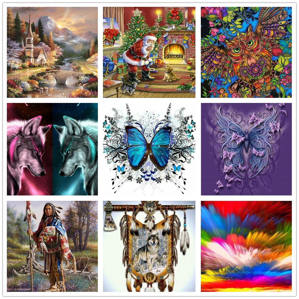 Bộ Tranh Đính Đá Tự Làm 5D DIY Cho Người Lớn