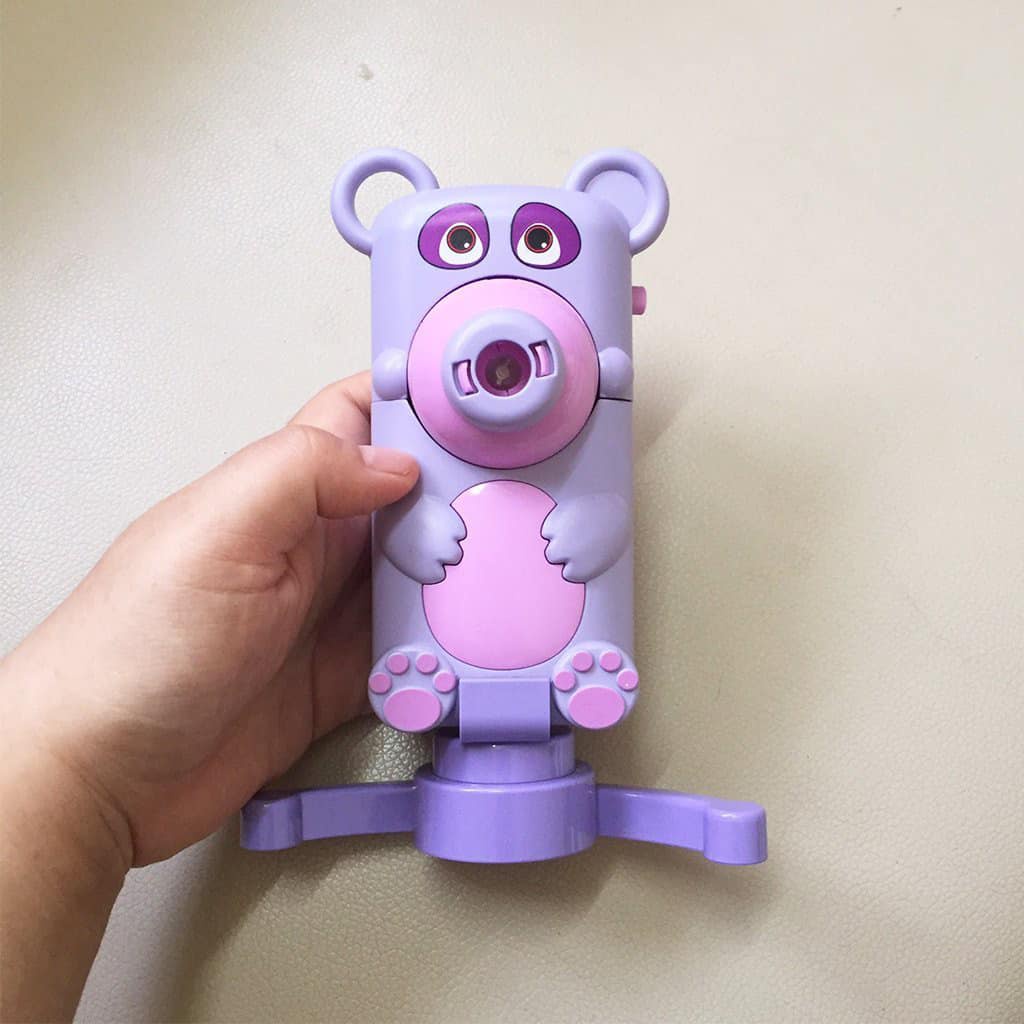 Máy chiếu hình đa năng 3 trong 1 sản phẩm cao cho bé  tập vẽ máy ảnh đèn pin chiếu PAPAZUM