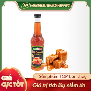 Syrup Caramel GOLDEN FARM 700ml -  [ĐẬM ĐÀ] - SP000101 - Nguyên liệu trà sữa HIỆP PHÁT