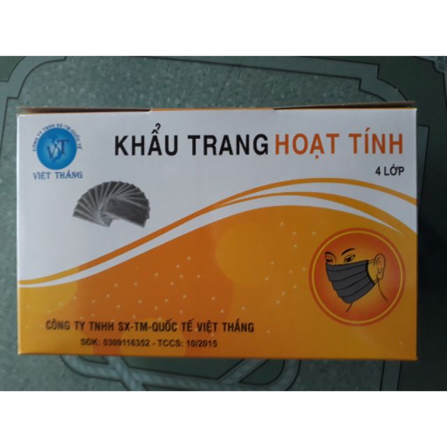 Khẩu trang 4 lớp( hộp)