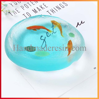 Khuôn Silicon Làm Bể Cá Resin 3D Mô Phỏng Đá