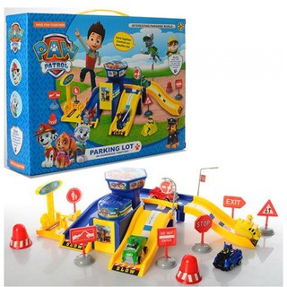 ĐỒ CHƠI CHÓ CỨU HỘ PAW PATROL – BỘ CÔNG TRÌNH NHÀ XE ZY596