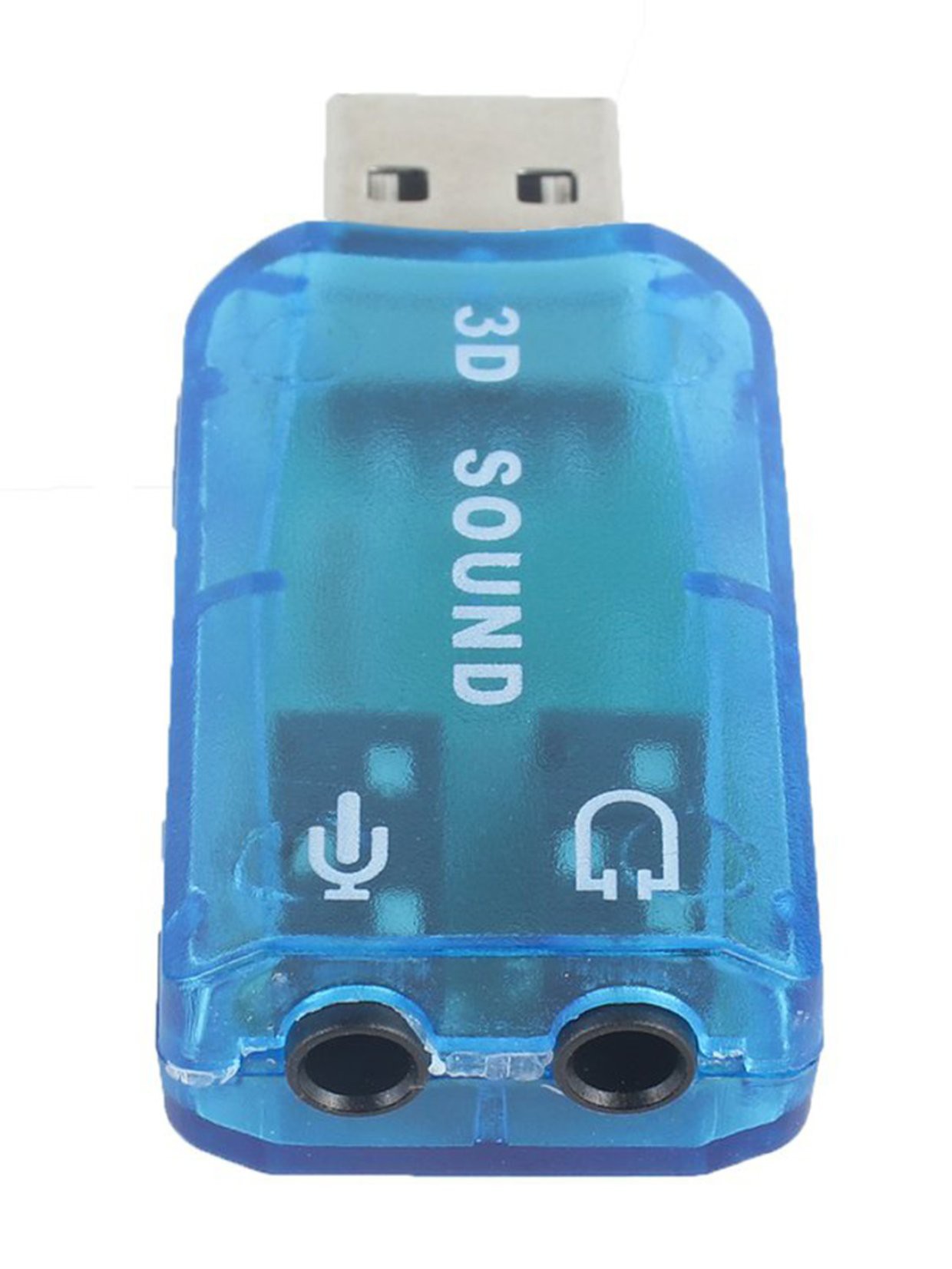 Usb 1.1 Mic / Loa Âm Thanh 7.1 Ch 3d Cho Máy Tính