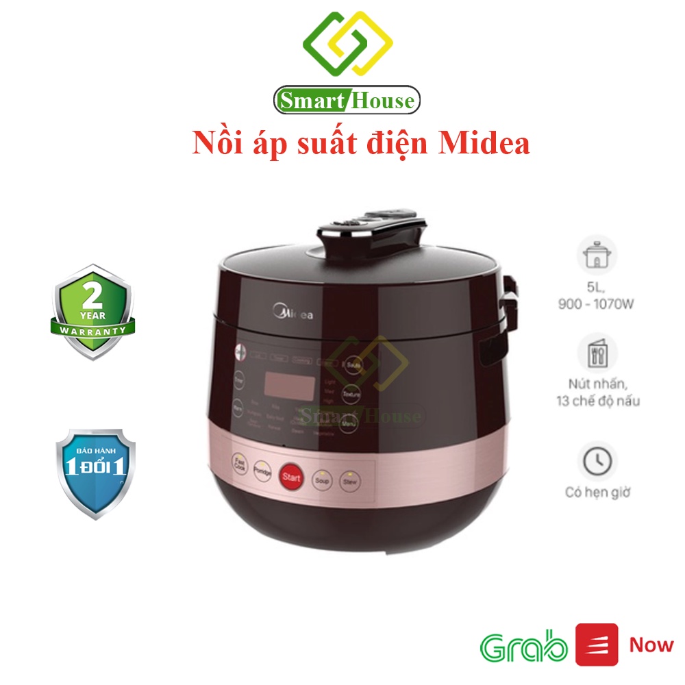 MY-CS5039 - Nồi áp suất điện Midea MY-CS5039 5 lít- Hàng chính hãng - Smart House