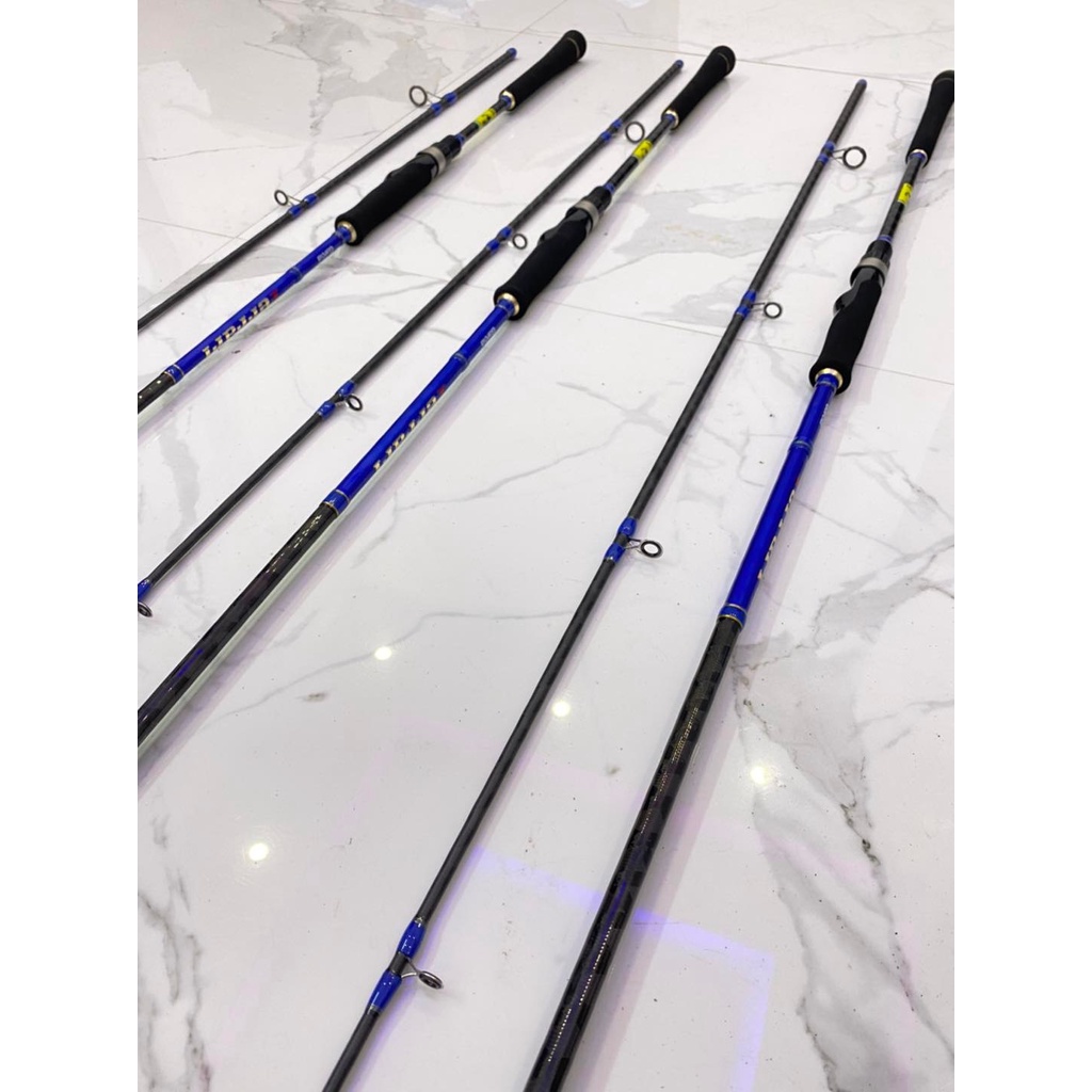 Cần câu lure bạo lực Abu Garcia Ferrari Khoen Fuji, Cacbon Xoắn 2 da Cao Cấp - ĐỒ CÂU ĐINH THẮNG