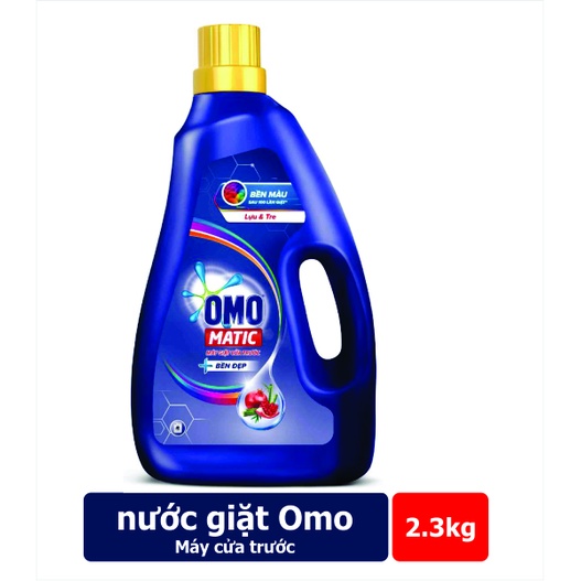 [Hỏa tốc] Nước giặt Omo cho MÁY CỬA TRƯỚC sạch bền màu trọng lượng từ 2kg đến 3.6kg
