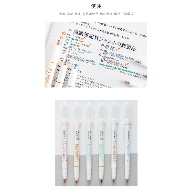 1 bút bi ngòi 0.5mm nhiều màu tùy chọn NIKKI