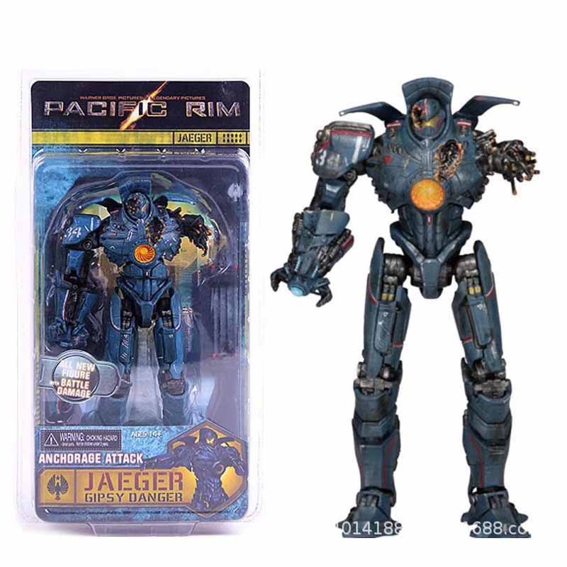 Mô Hình Nhân Vật Bandai Pacific Rim Mech Gipsy Danger Strike Eureka 7-Inch Chân Thật