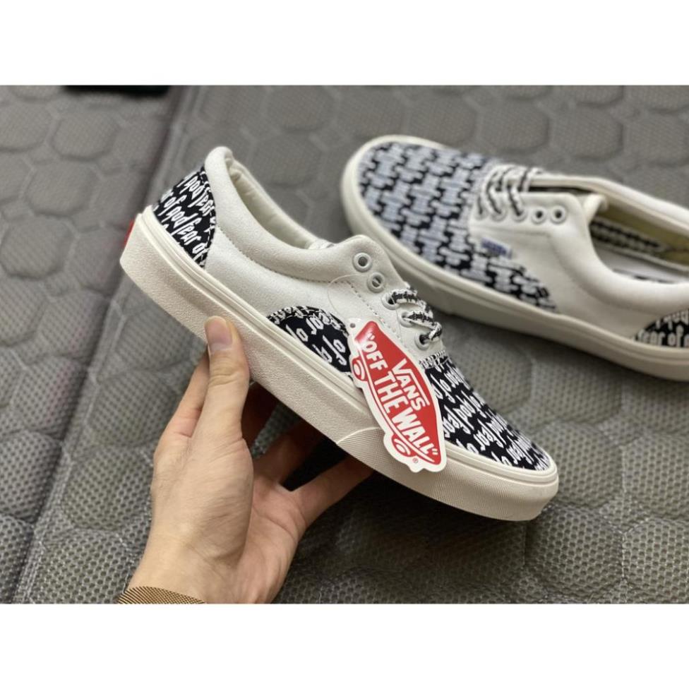 GIÀY VANS FOG FEAR OF GOD LÓT GÓT DA TRẮNG NAM NỮ , GIÀY VANS CHỮ FULL BOX BILL